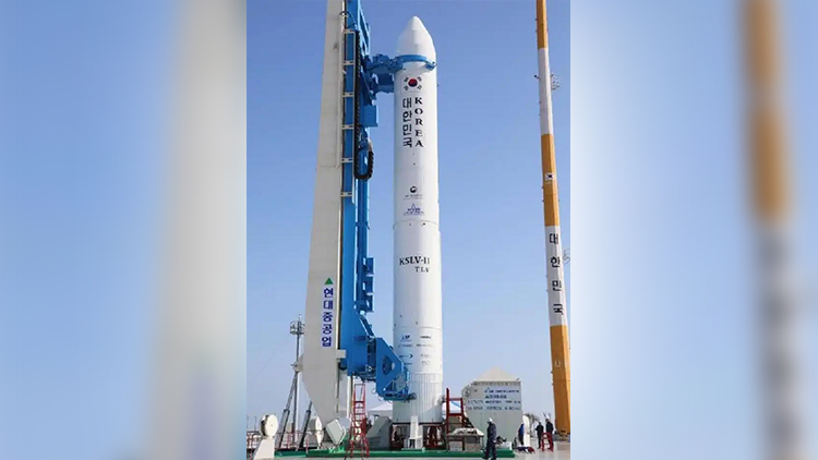 韓國首枚商業運載火箭發射後墜毀