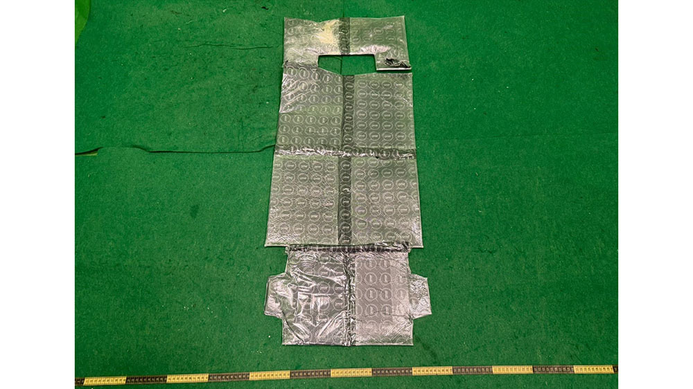 巴西抵港男子行李藏200萬元可卡因被捕