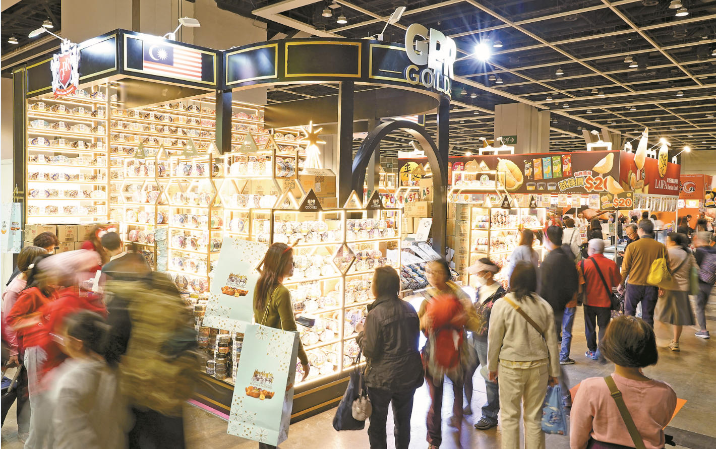 美食節開鑼 工展會暢旺  聖誕檔期消費氣氛明顯回暖