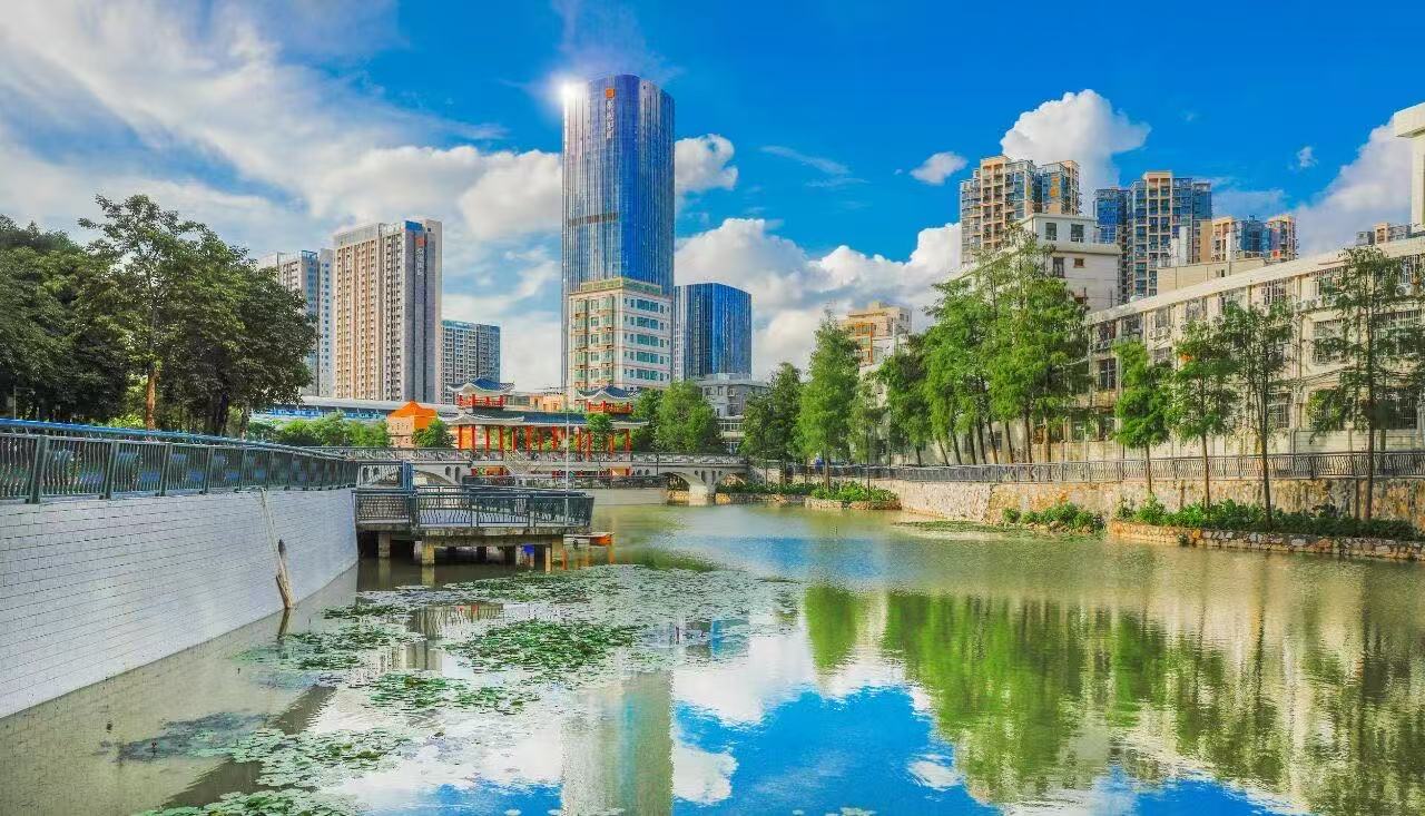 街頭藝術繪文明 深圳橫崗紅棉路牆面變「畫廊」！