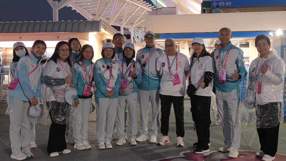 仁大37人以「團體義工」名義參與十五運會 副校長葉秀燕：深感意義非凡