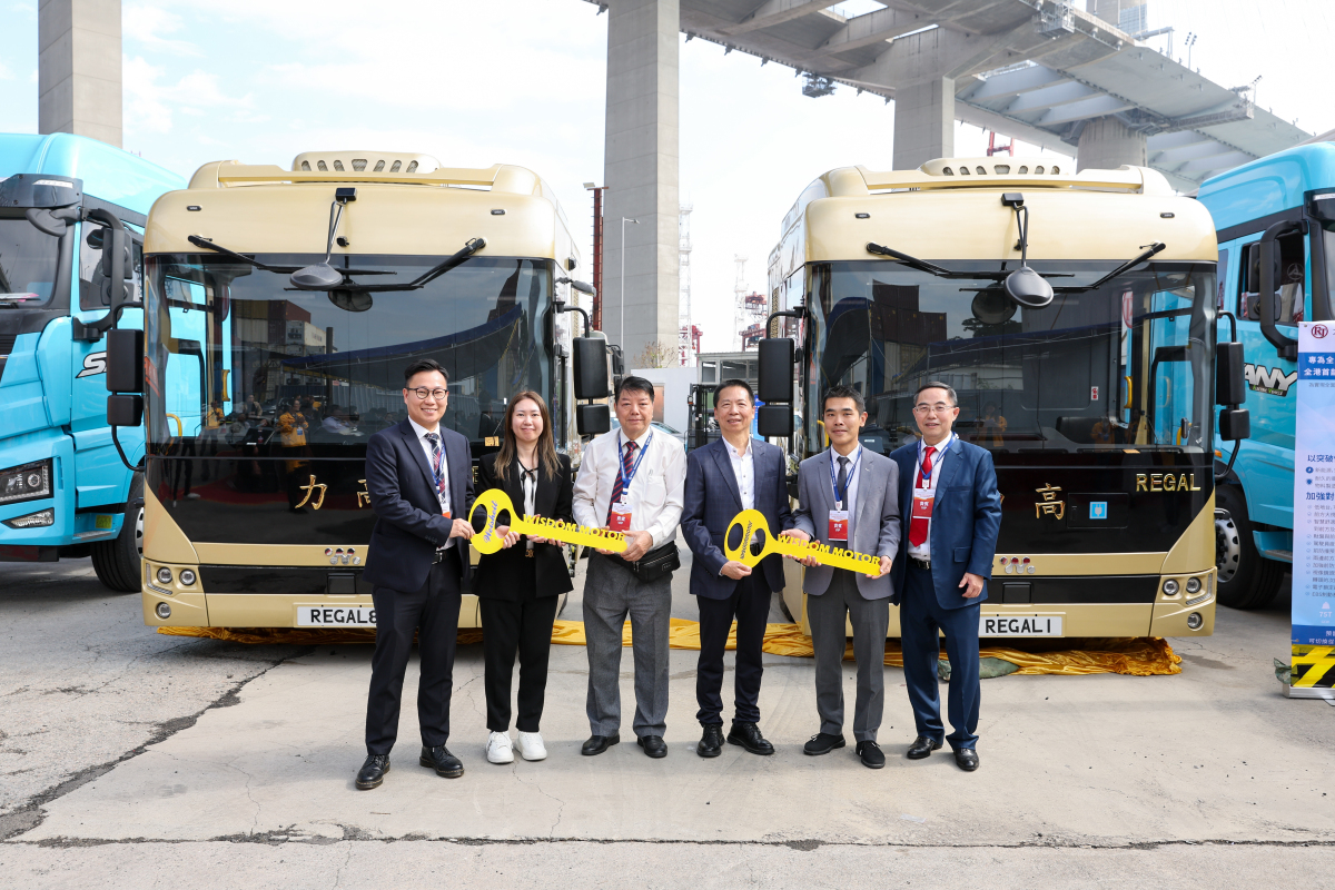 全港首部電動拖頭啟動 香港物流業綠色轉型邁向新里程