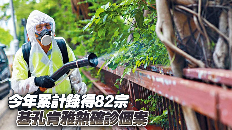 本港今日未錄得基孔肯雅熱新個案