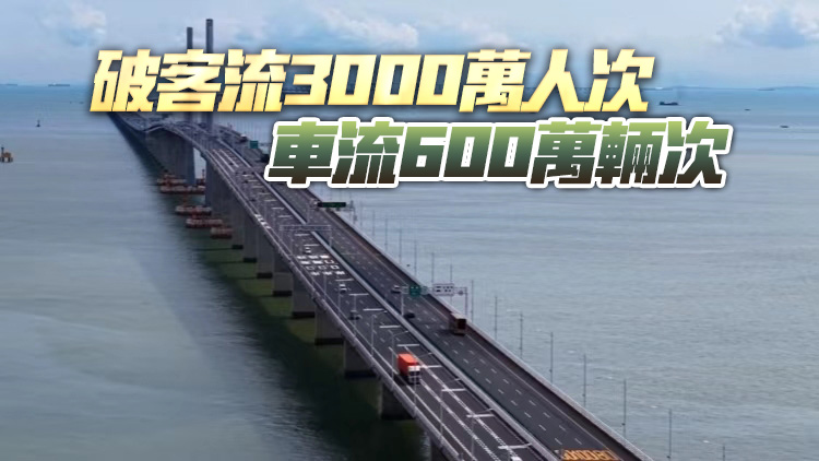 港珠澳大橋2025年客流車流雙破紀錄