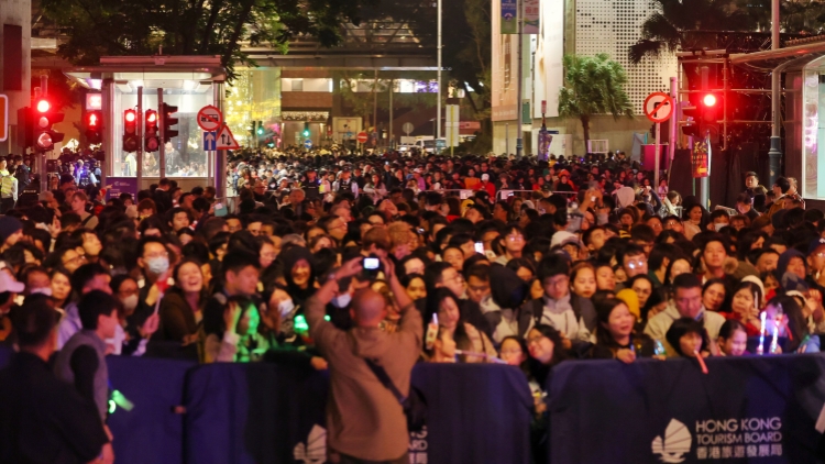 元旦內地入境客倍增，香港部分酒店訂房爆滿