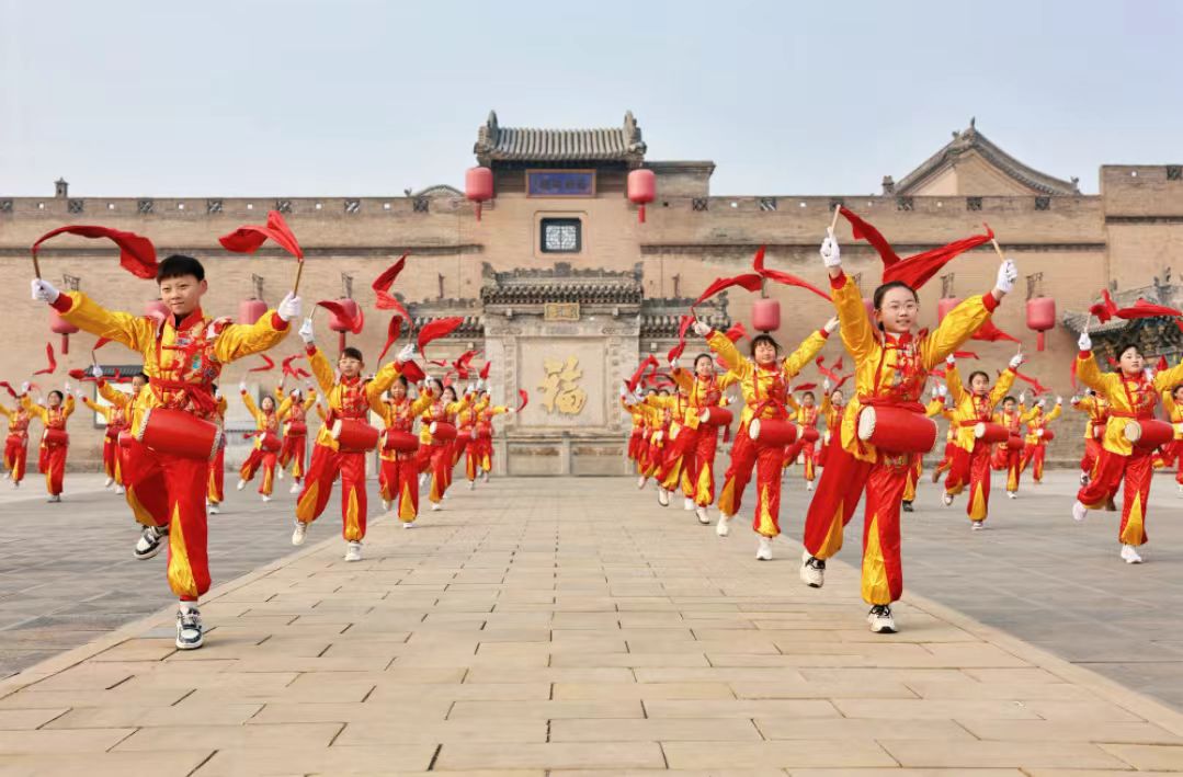 山西祁縣喬家大院九大民俗盛宴迎客來