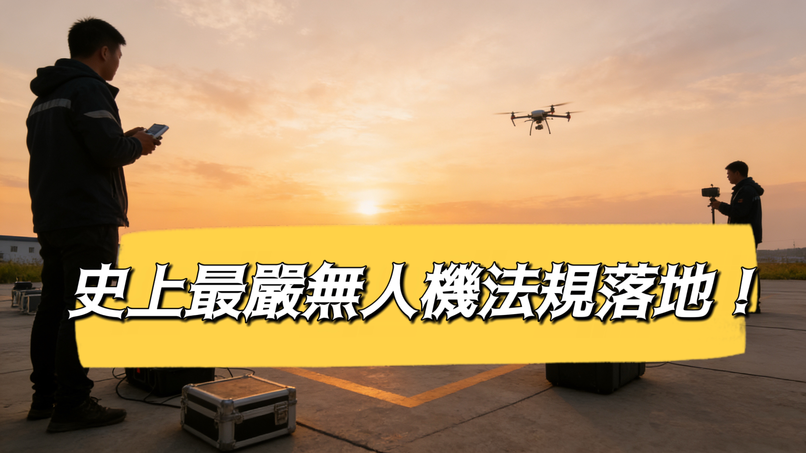 史上最嚴無人機法規落地！激活龍崗「國考」熱潮 