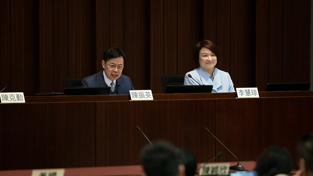 李慧琼當選新一屆立法會主席